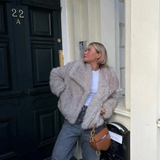 Mira | Trendy women's faux fur jacket