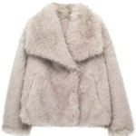 Mira | Trendy women's faux fur jacket