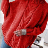 PAMELLA™ – OVERSIZE KABELSTRIK-SWEATER