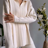 NAVONE™ – STILFULDT TO-DELT JACQUARD SÆT MED STRIBET STRUKTUR