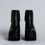 MARGHERITA™ – ANKELSTØVLER MED KILEHÆL OG STRASS