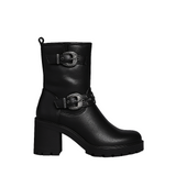 TALLINN™ – SORTE ANKELSTØVLER MED BEHAGELIG HÆL