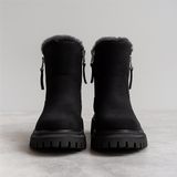 TEMA™ – VINTERSTØVLER I RUSKIND MED PELSFOR