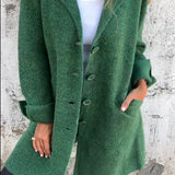 CASUAL LONG COAT™ – AFSLAPPET LANGFRAKKE I LET MATERIALE