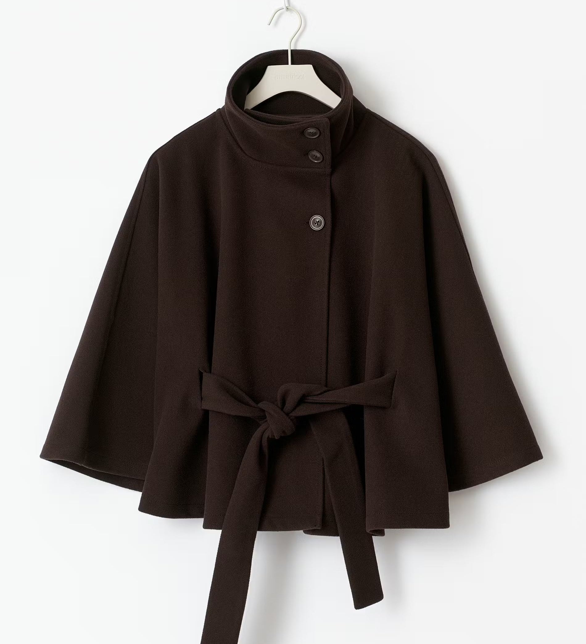 SELENA™ – CAPEJAKKE MED BÆLTE TIL KVINDER