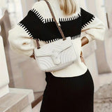 LEANA™ – AFSLAPPET RIBBET TO-DELT SÆT