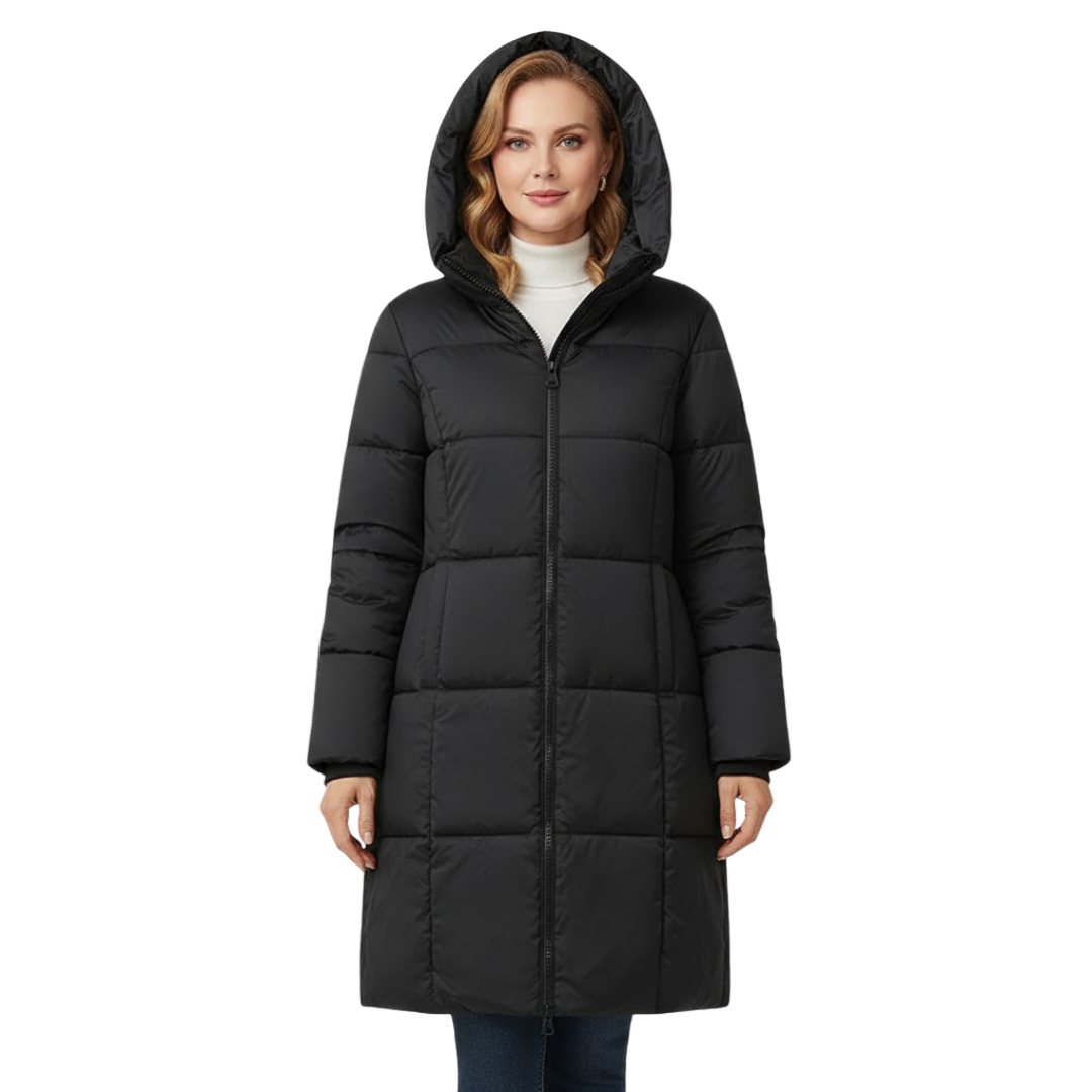 AVA™ – ELEGANT DUNJAKKE MED FORFINET UDTRYK