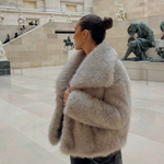Mira | Trendy women's faux fur jacket