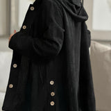 CORDIA™ – HYGGELIG CORDFLØJLSJAKKE MED HÆTTE