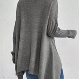 ISLA™ – OVERSIZE RULLEKRAVE-SWEATER