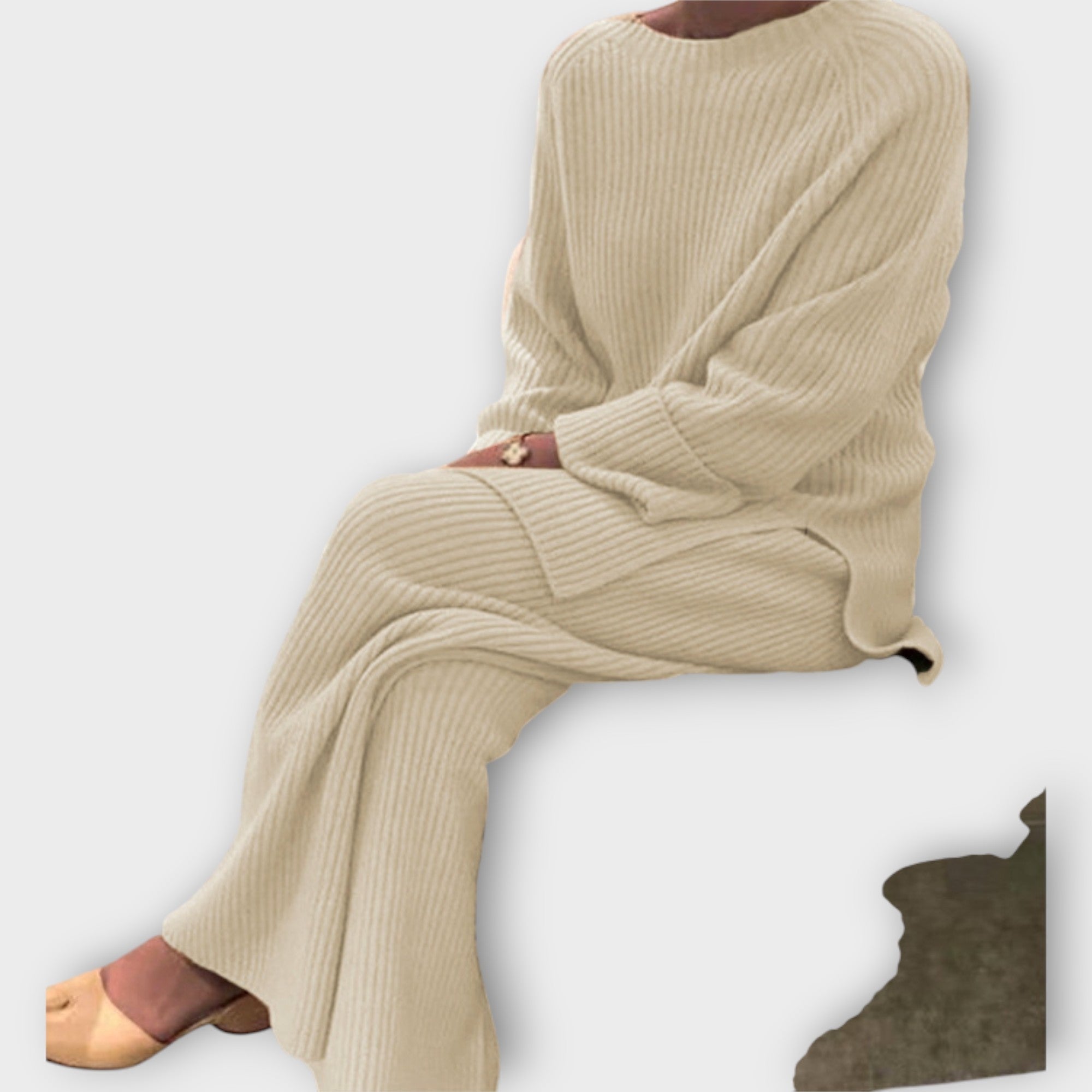 MAREN™ – STRIKKET SÆT MED LØS PASFORM