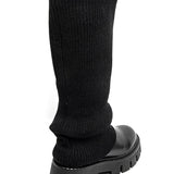 CHAIMAE™ – SORTE STRØMPESTØVLER MED ELEGANT PASFORM