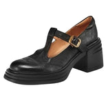 COMFY™ – LÆDER MARY JANES II MED T-REM OG MAKSIMAL KOMFORT