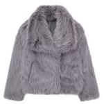 Mira | Trendy women's faux fur jacket