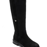 TALINA™ – HØJE STØVLER I SUEDELOOK MED ELEGANT UDSTRÅLING