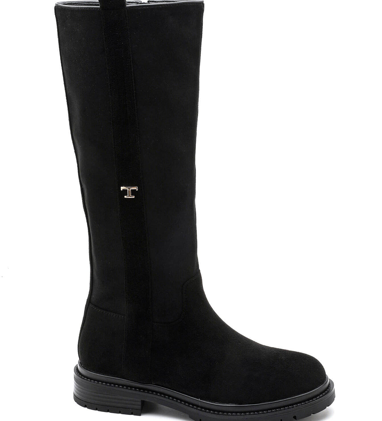 TALINA™ – HØJE STØVLER I SUEDELOOK MED ELEGANT UDSTRÅLING