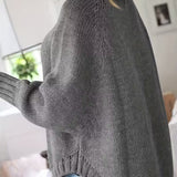 PAMELLA™ – OVERSIZE KABELSTRIK-SWEATER