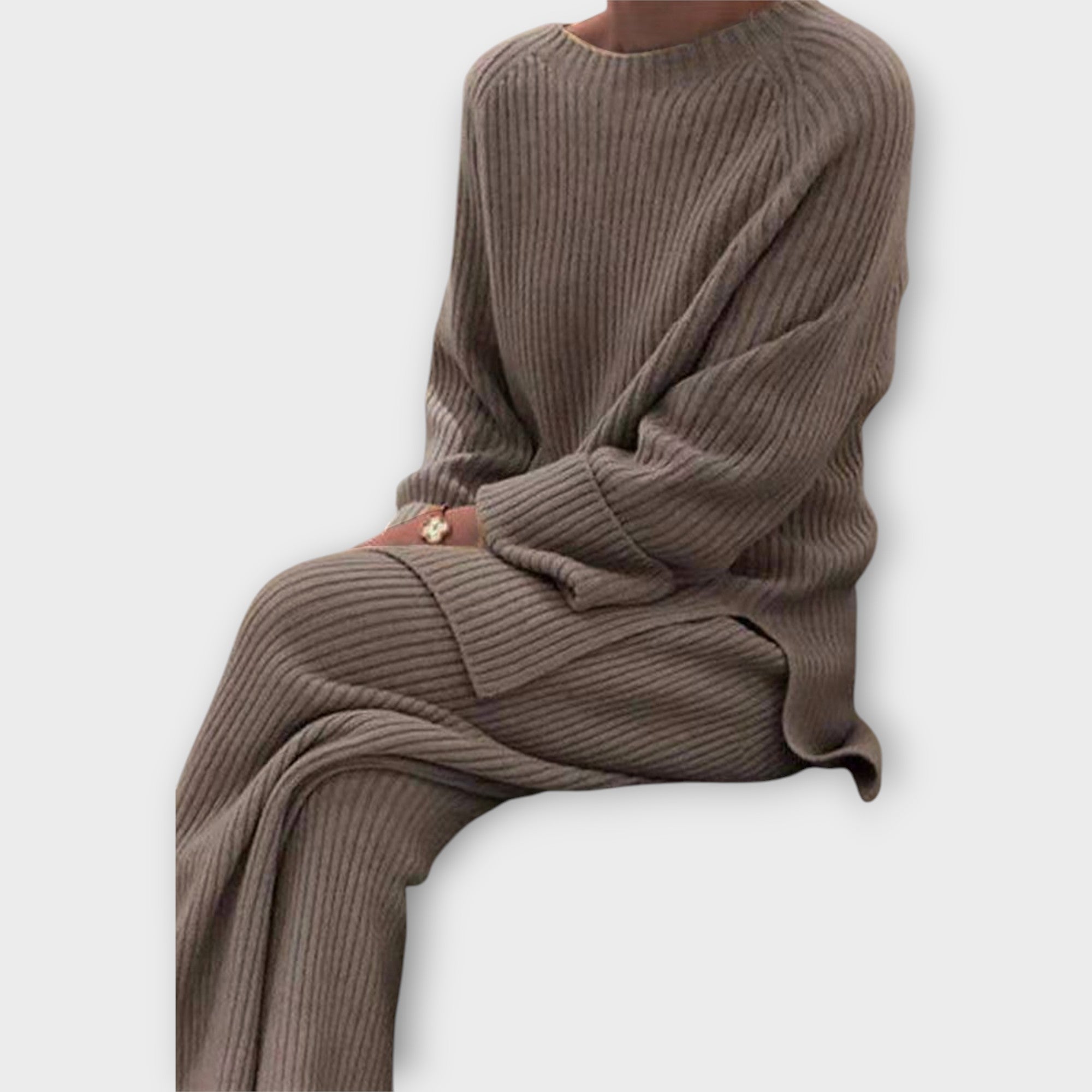 MAREN™ – STRIKKET SÆT MED LØS PASFORM