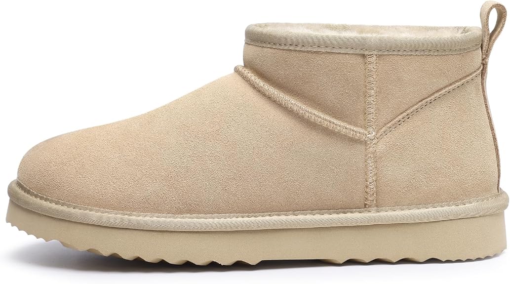 IVANA™ – ÆGTE RUSKIND MINI-STØVLER MED VARM FORING