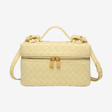 JULIETTE™ – STRUKTURERET FLETTET TASKE MED GLANS