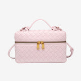 JULIETTE™ – STRUKTURERET FLETTET TASKE MED GLANS