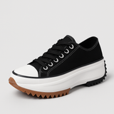 ELISA™ – LÆDER SNEAKERS MED PLATFORMSÅL