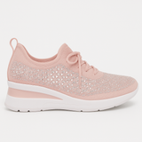 GISELLE™ – ORTOPÆDISKE SNEAKERS MED FUNKLENDE STRASS