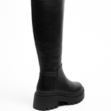 IRIA™ – BRUNE HØJE STØVLER MED ELEGANT UDTRYK