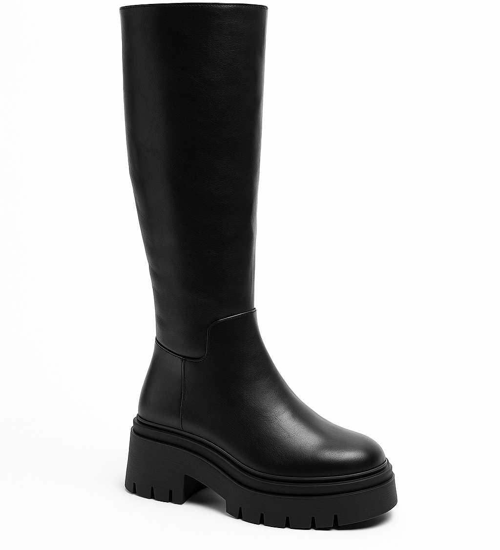 IRIA™ – BRUNE HØJE STØVLER MED ELEGANT UDTRYK