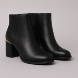 DARIA™ – ANKELSTØVLER I FANGO-RUSKIND MED BEHAGELIG HÆL