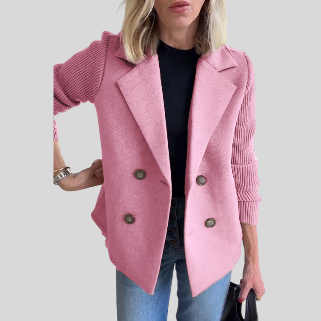 LENORA™ – PREMIUM CHIC BLAZER MED STRIKÆRMER
