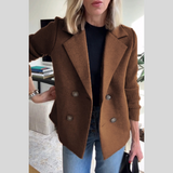 LENORA™ – PREMIUM CHIC BLAZER MED STRIKÆRMER