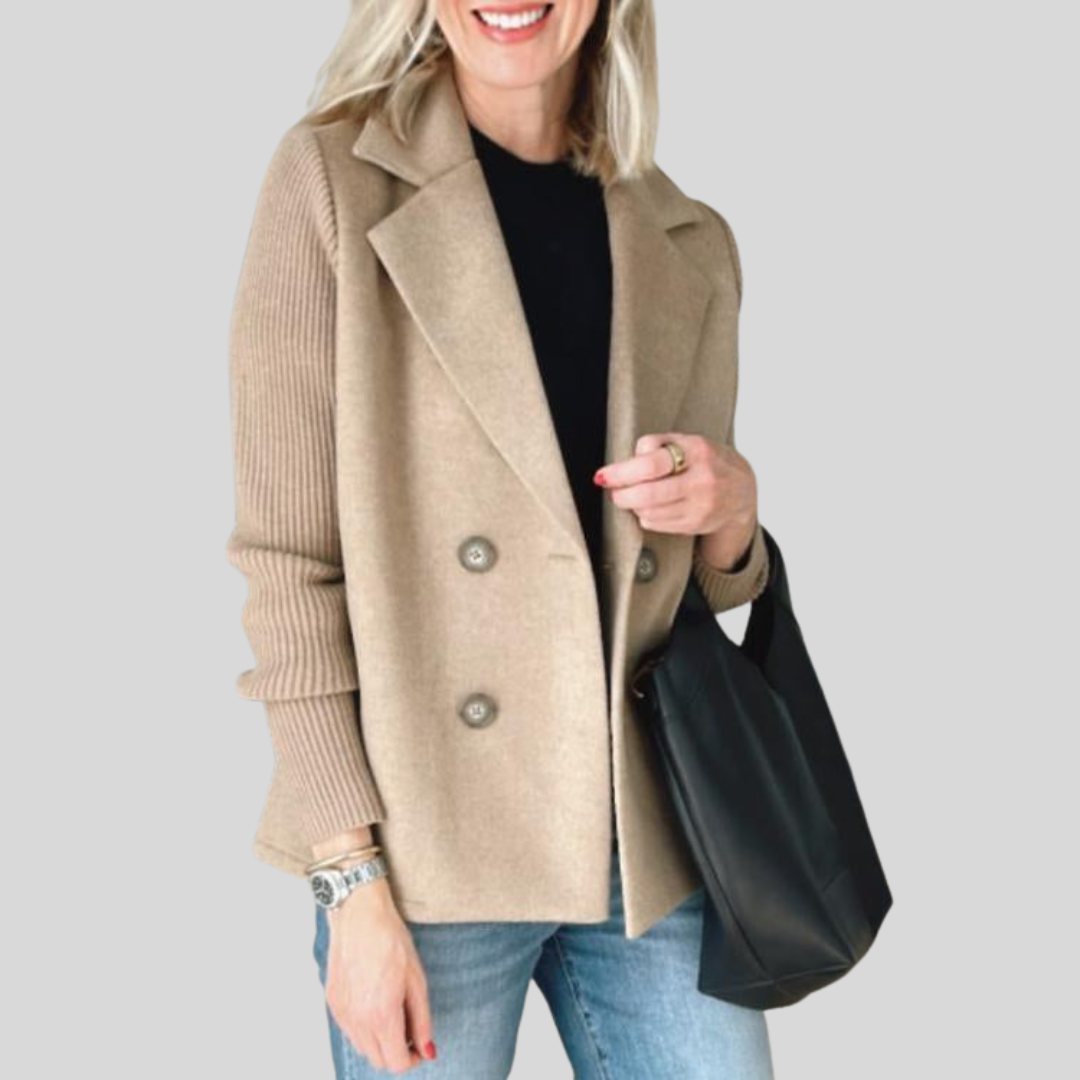 LENORA™ – PREMIUM CHIC BLAZER MED STRIKÆRMER