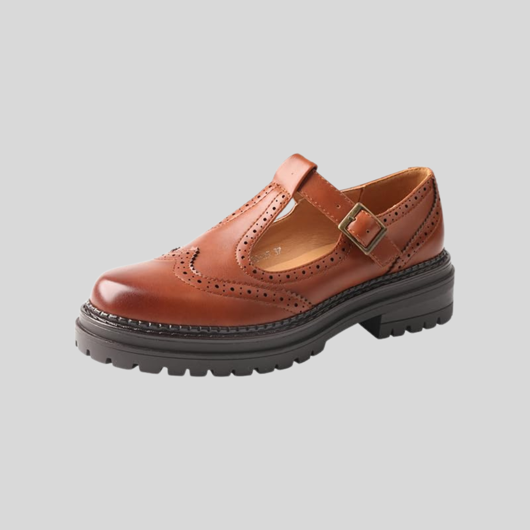 RENY™ – BROGUE MARY JANE-SKO MED SPÆNDE