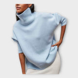 AURELIA™ – STRIKTRØJE MED HØJ KRAVE