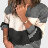 SOFIA™ – BEHAGELIG STRIKTRØJE MED RULLEKRAVE