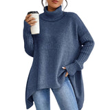 ISLA™ – OVERSIZE RULLEKRAVE-SWEATER