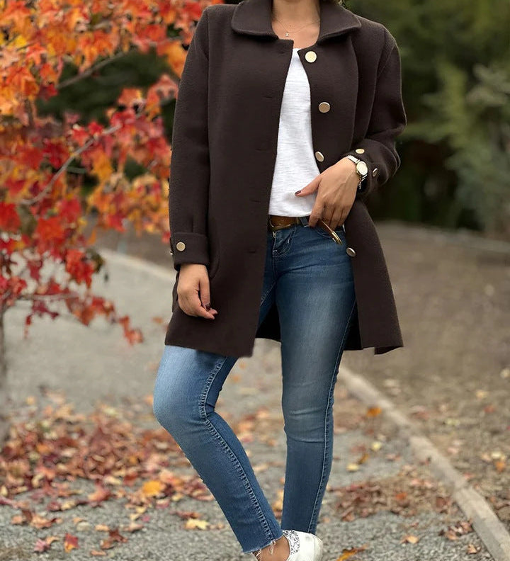 MOANA™ – OVERSIZE FRAKKE MED LANGE ÆRMER