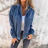 LISA™ – AFSLAPPET FORÅRSJAKKE I LET BOMULDSTWILL