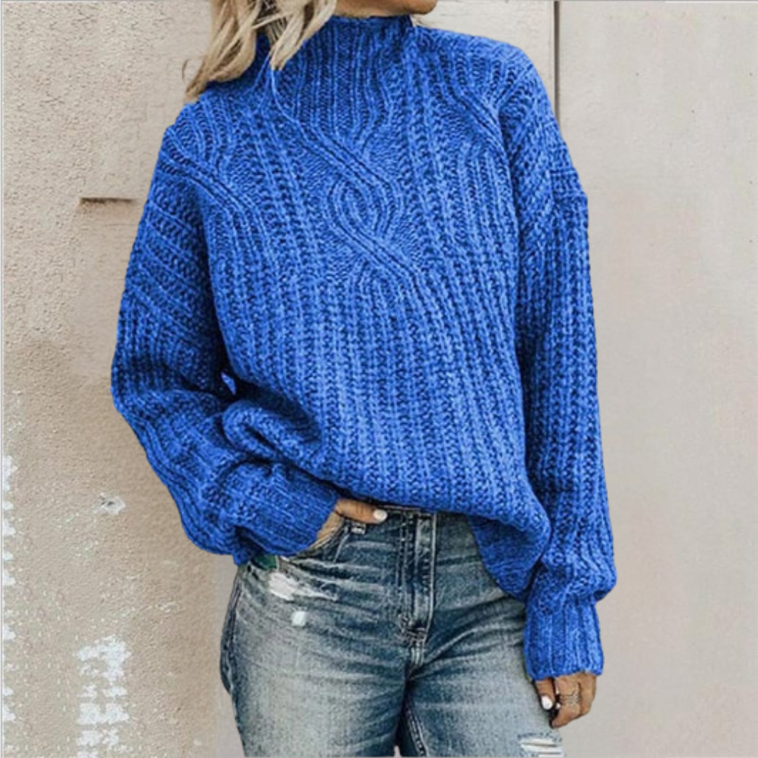 ORINA™ – STILFULD OG BEHAGELIG KABELSTRIKKET SWEATER