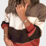 SOFIA™ – BEHAGELIG STRIKTRØJE MED RULLEKRAVE