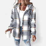 Québec Élégance Cardigan Collection Nela - Veste élégante adaptée à toutes les saisons avec capuche