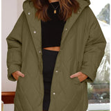 CORVAYA™ – OVERSIZE VINTERJAKKE MED HÆTTE