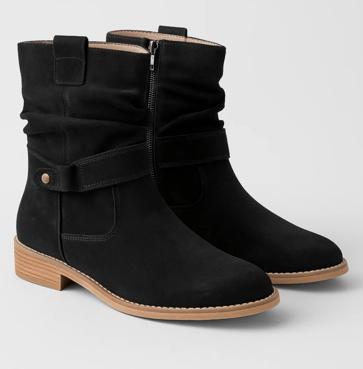 LORENA™ – SUEDE STØVLER MED TIDLØS ELEGANCE