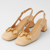 CELINA™ – ÅBNE SKO MED REM BAGPÅ OG MODERNE ELEGANCE