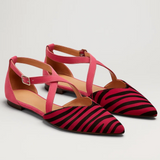 ZEBRA CHIC™ – BALLERINA MED ZEBRAMØNSTER OG KOMFORT