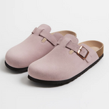 LEONIE™ – SUEDE TRÆSKO MED STIL OG KOMFORT