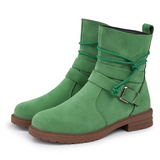 SUEDE LYO™ – KORTE STØVLER I RUSKINDSLOOK