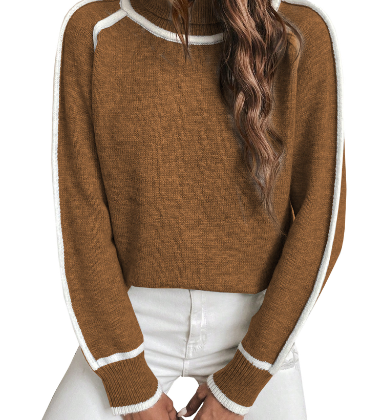ELLE™ – VARM RULLEKRAVE-SWEATER
