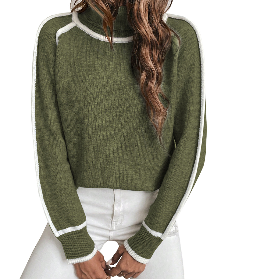 ELLE™ – VARM RULLEKRAVE-SWEATER